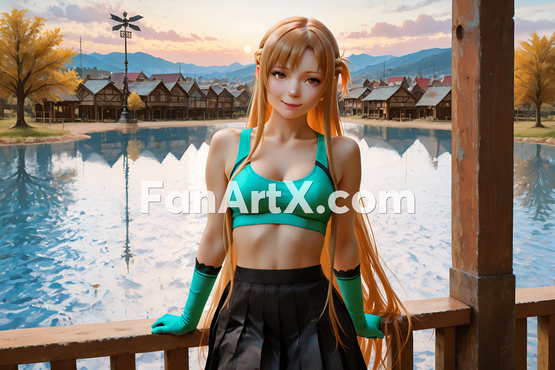 Sao Asuna Yuuki Fanart - Sword Art Online character 1624579